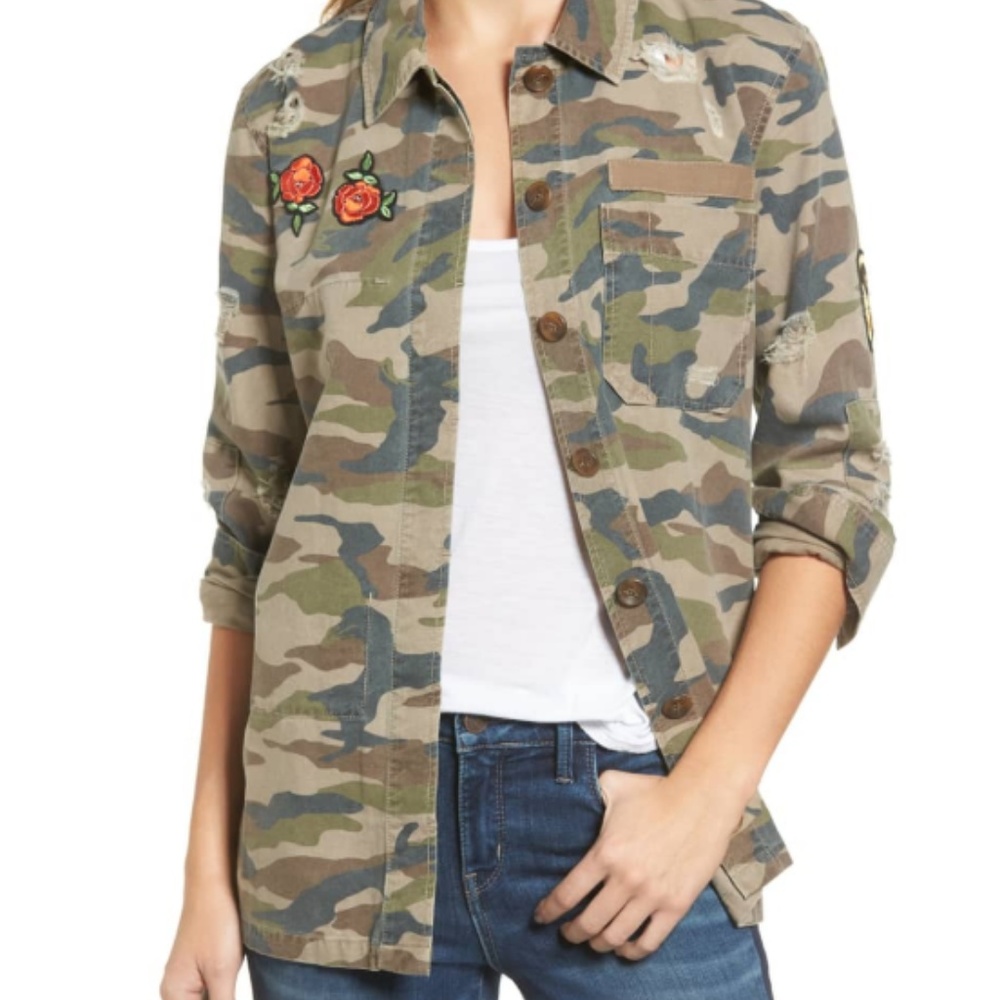 Camo Surplus Shirt Jacket TREASURE & BOND